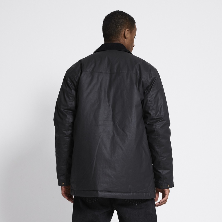 Waxed jacket "Hunt" Black